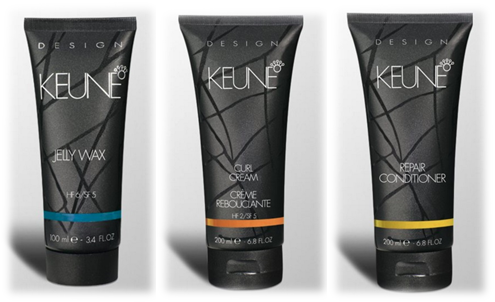 Keune has chosen LageenTubes unique decorated PE tube for its premium brand "Design"