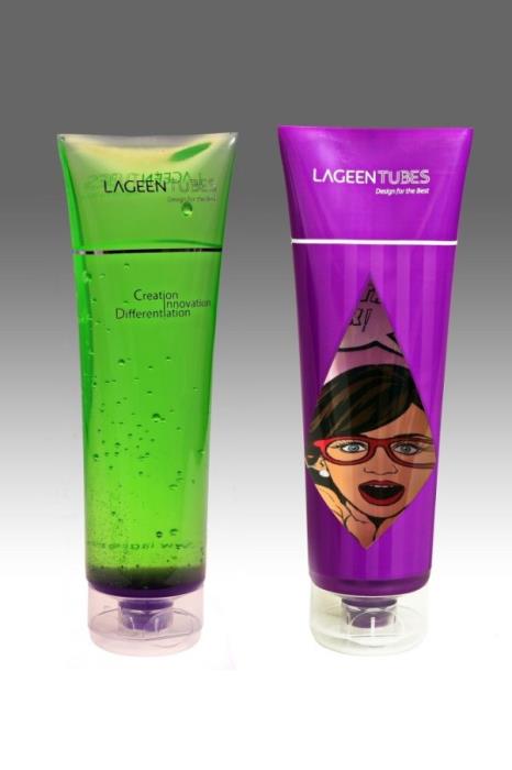 LageenTubes presents: The NEW "CrystalClear" plastic tube for the cosmetics and personal care brands